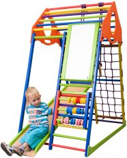 Дитячий спортивний комплекс SportBaby KindWood Color Plus
